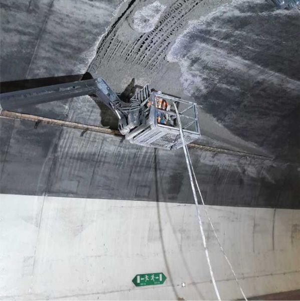 lanzado de mortero con fibra